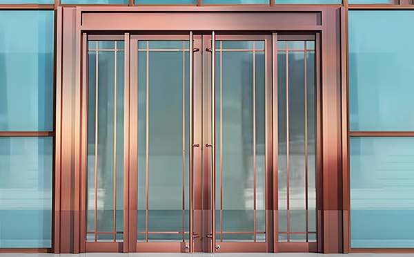 河南玻璃地弹门