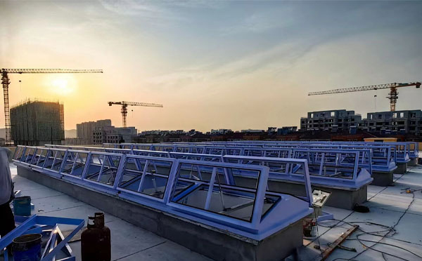 消防河南排烟窗工作原理